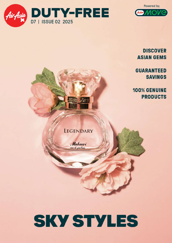AirAsia Duty-Free & Merchandise catalogue for D7 flight