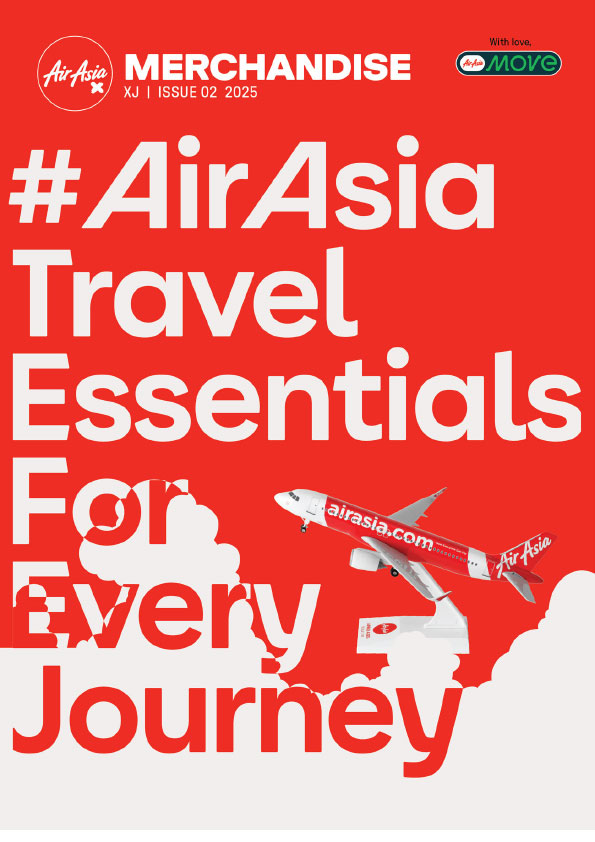 AirAsia Duty-Free & Merchandise catalogue for XJ flight
